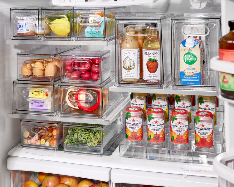 The Home Edit Divided Fridge Drawer