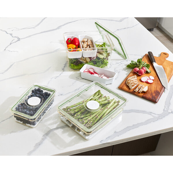 Fresh Large Short Bin with Insert Tray