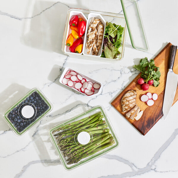 Fresh Large Short Bin with Insert Tray