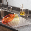 Forma Soap & Sponge Caddy - Stainless Steel/Clear