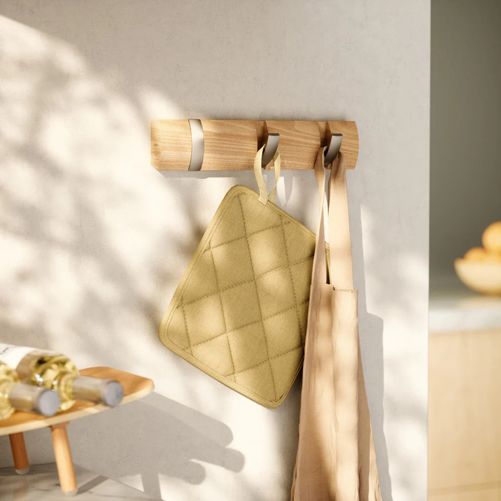 Flip 3 Wall Hook- Natural - The Organised Store