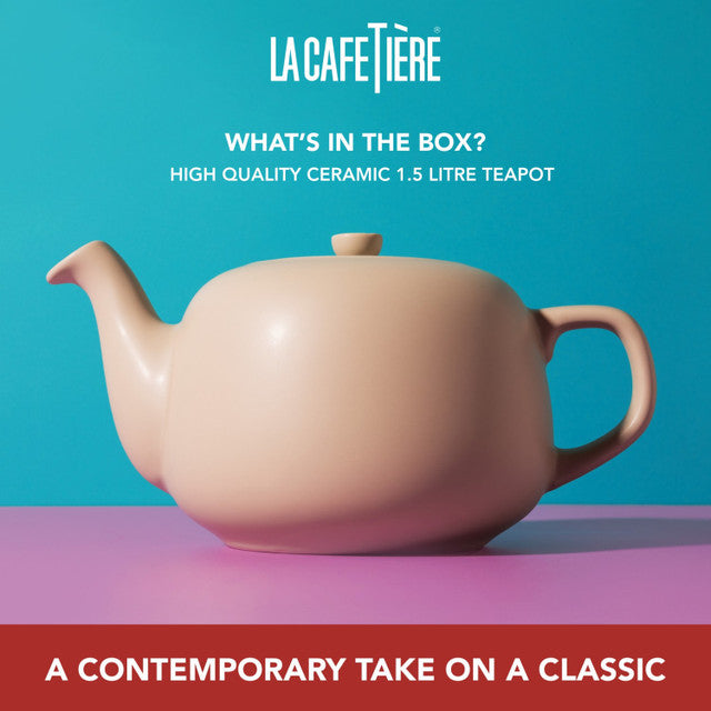 La Cafetière Classic Teapot Latte, 1.5L