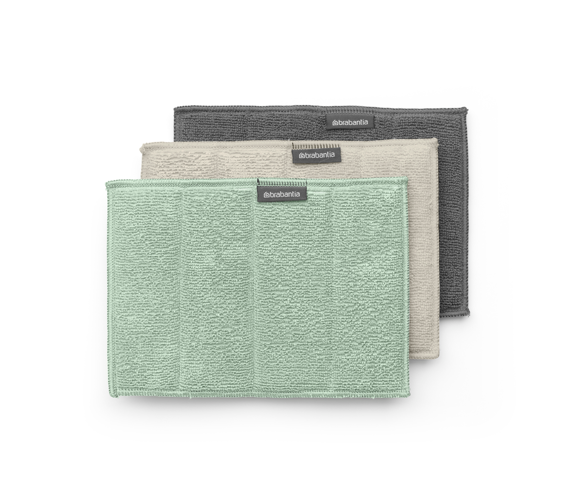 Microfiber Cleaning Pads- Set of 3-Mixed - The Organised Store
