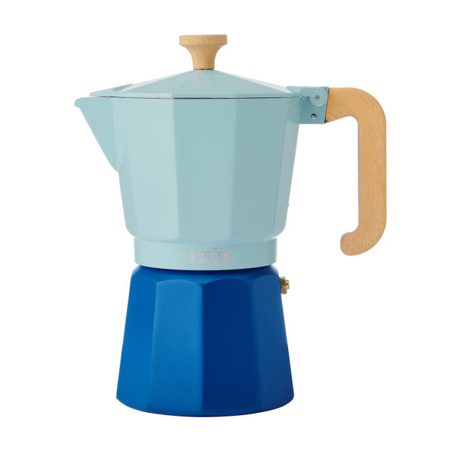 La Cafetière Venice 6 Cup Espresso Maker- Aluminium-Various colors