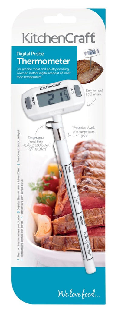 Hygiplas Easytemp digitale thermometer rood - CF913 - De