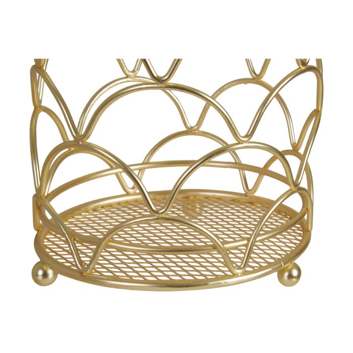 Vertex Deco Matte Gold Utensil Holder