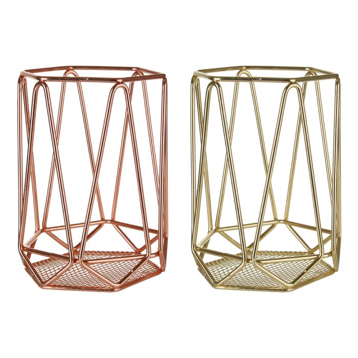 Vertex Gold Finish Utensil Holder