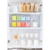 Crisp Tea Storage Organizer in Clear