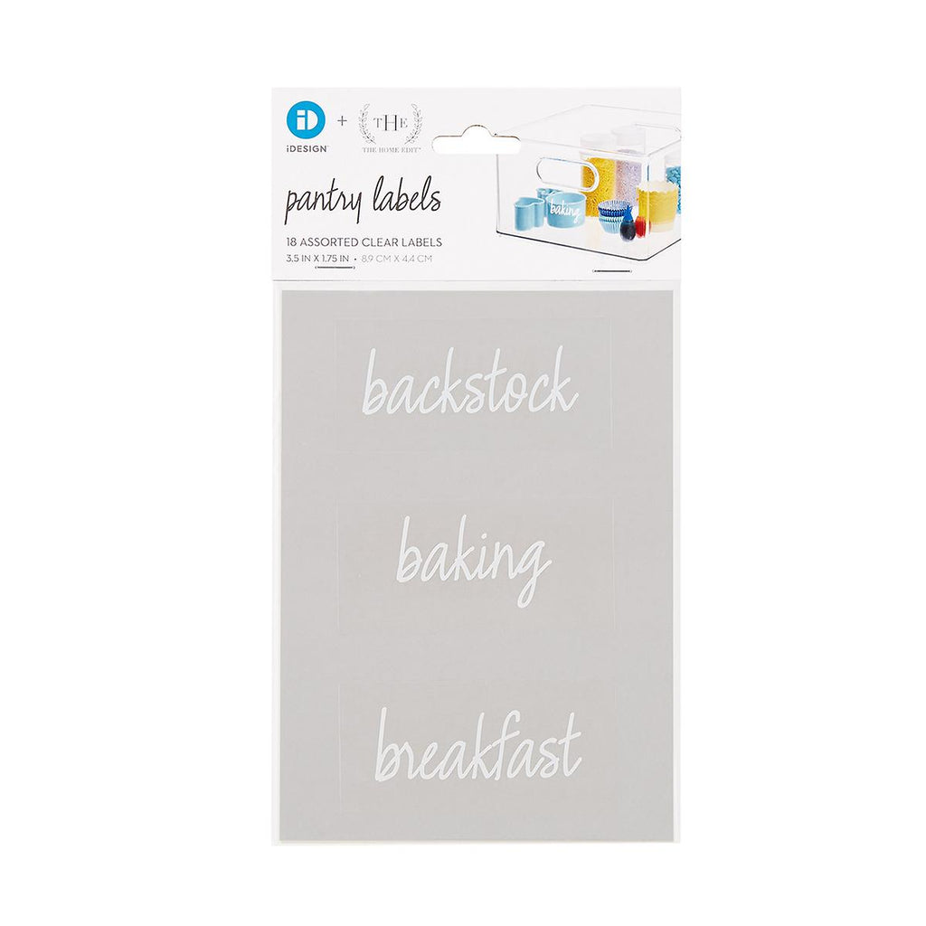 The Home Edit Pantry Labels