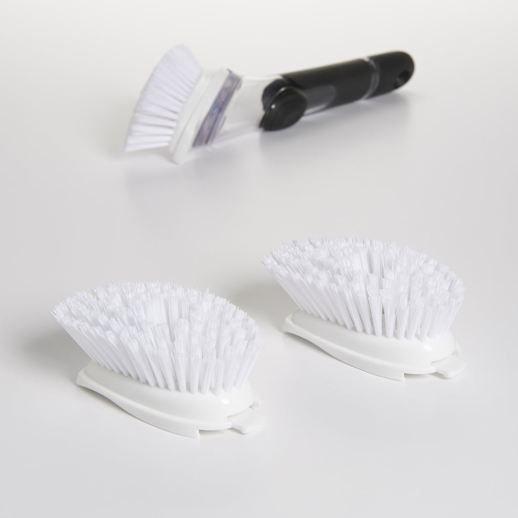 OXO Nylon Dish Brush with Soap Dispenser in the Kitchen Brushes department  at
