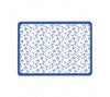 Set of 4 Blue Rose Placemats