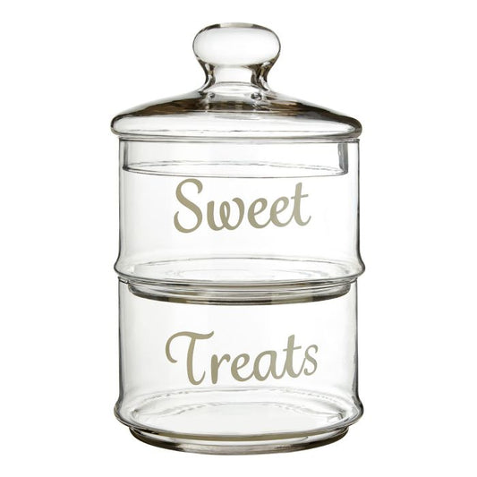 Stackable 2Pc Storage Jar - The Organised Store