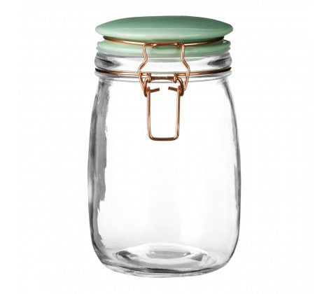 Pastel 1000 ml Glass Jar - The Organised Store