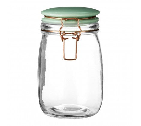 Pastel 1000 ml Glass Jar