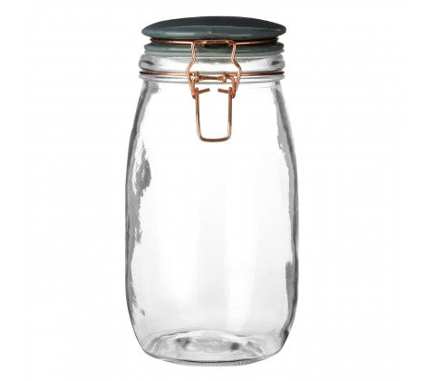 Pastel 1500 ml Glass Jar - The Organised Store