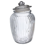 Vintage Design Glass Storage Jar- Various Sizes
