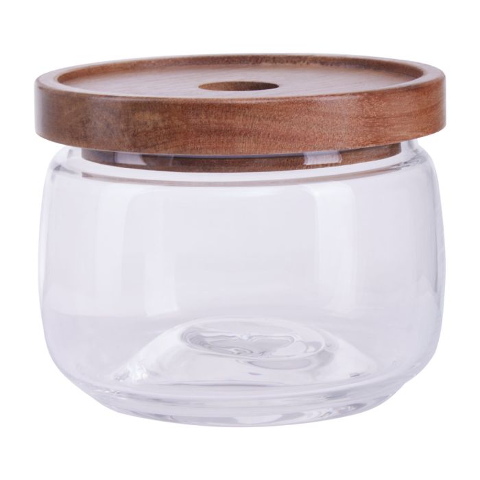 Tromso Storage Jar with airtight Wood Lid