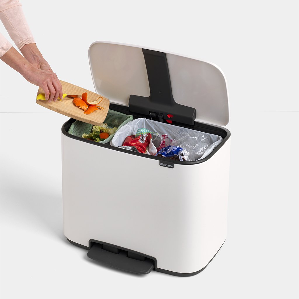 Bo Pedal Bin 11 + 23 litre - Various Colours