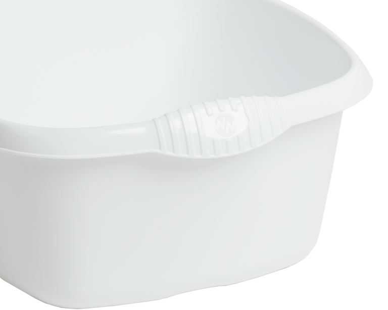 Casa 32cm Square Bowl White