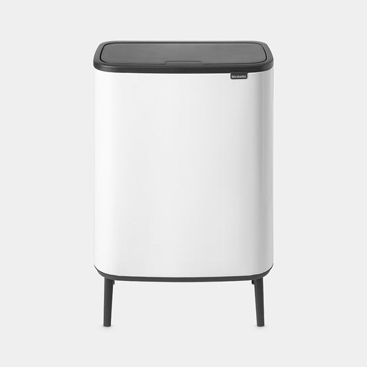 BO TOUCH BIN HI 60L- 2 X 30L White
