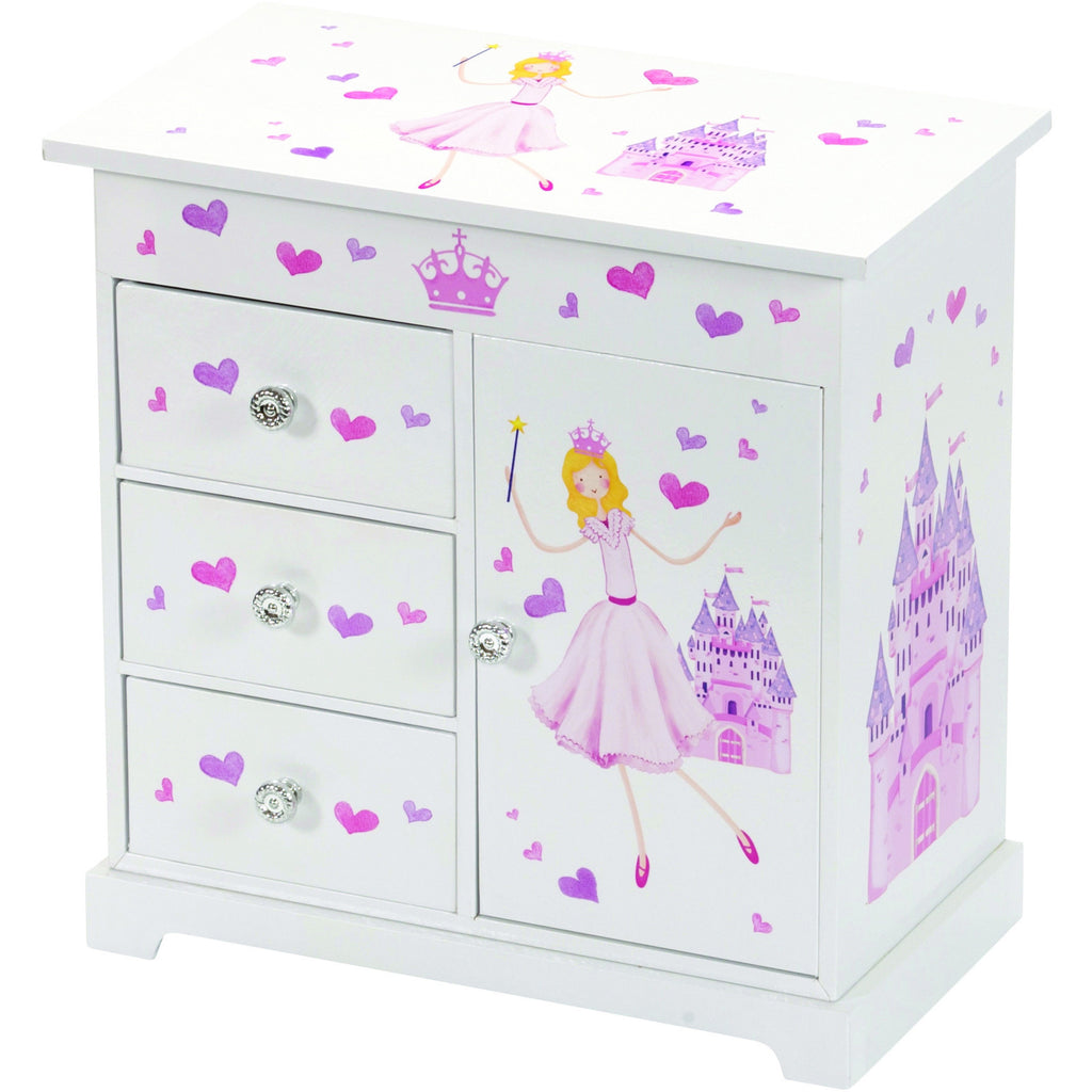 Alexandra Princess Castle Musical Jewel Case - The Organised Store