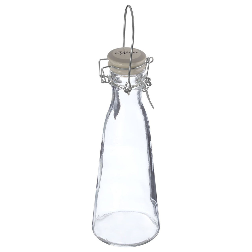 Glass Water Bottle-Drink Up