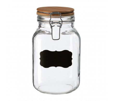 Chalkboard Storage Jar - The Organised Store