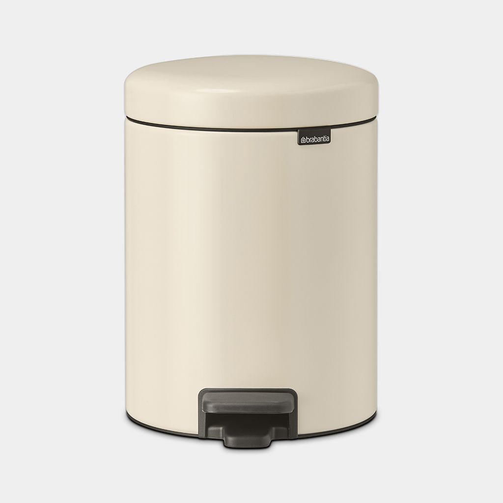 NewIcon Pedal Bin - Soft Beige 3L or 5L
