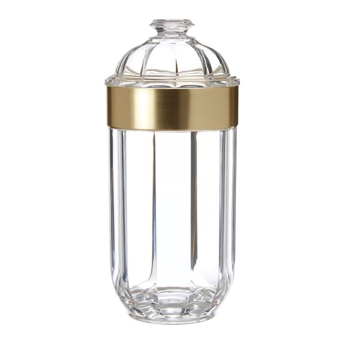 Acrylic Gold Canister