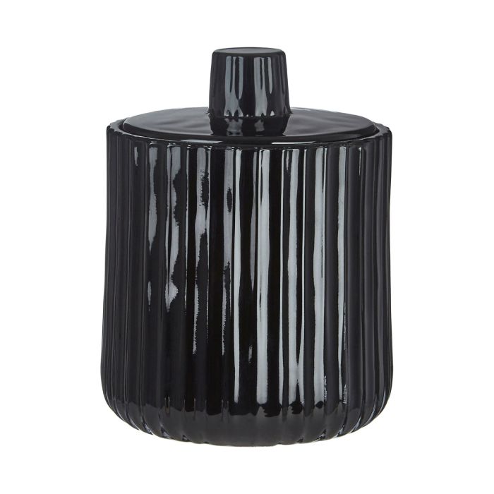 TICINO Brittany Glass Range- Black - The Organised Store