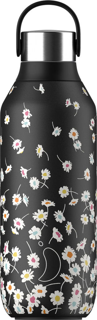 Chilly's Series 2 500Ml Bottle - Liberty Brighton Abyss Black