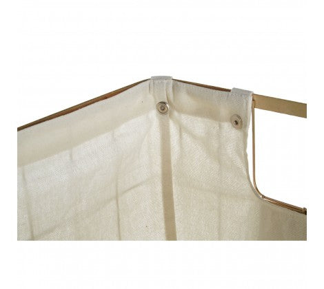 Gold Colour Wire Basket Rectangle