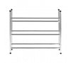 Chrome 3  Tier Extendable Shoe Rack