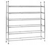 Chrome 6 Tier Extendable Shoe Rack