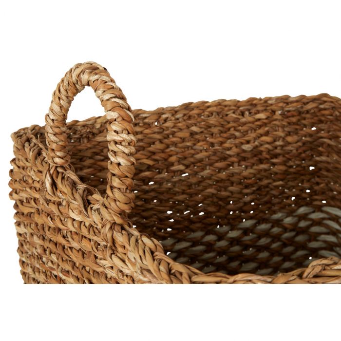 Set of 2 Square Seagrass Baskets
