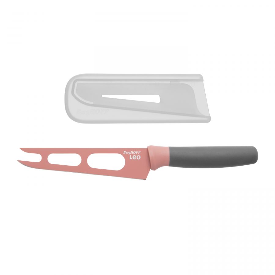Stainless Steel Cheese Knife-Pink 13cm