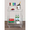 The Home Edit Clear Rolling Cart