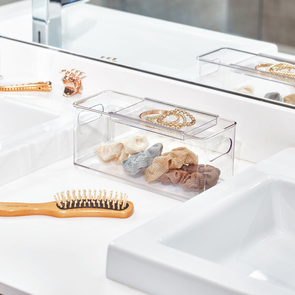 The Home Edit Hair Accessory Bin w/Sliding Tray