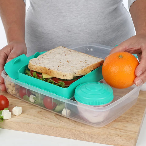 Sistema Bento Lunch To Go With Yogurt Pot 1.65L 5L