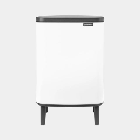 Bo Touch Bin With 1 Inner Bucket 36L Matt Steel