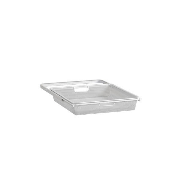 45cm Gliding White Mesh Drawer Bundle-Depth 449mm