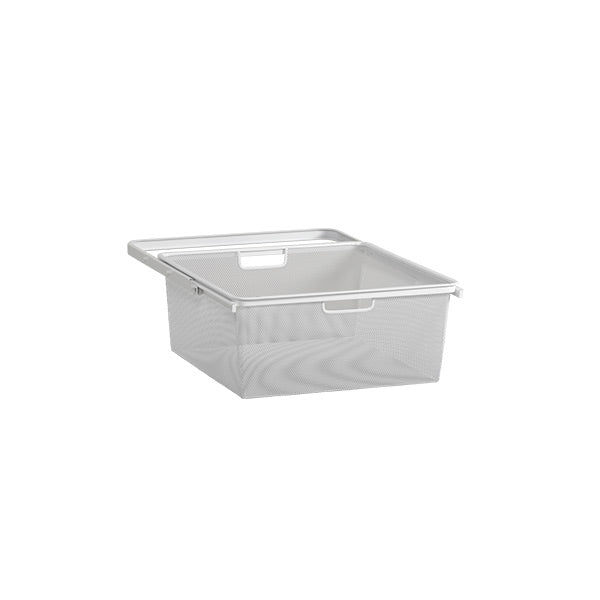 45cm Gliding White Mesh Drawer Bundle-Depth 449mm