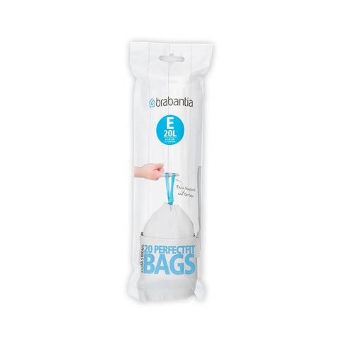 PerfectFit Bags, Compostable, Code X, 10-12 litre, 10 Bags per Roll - Green