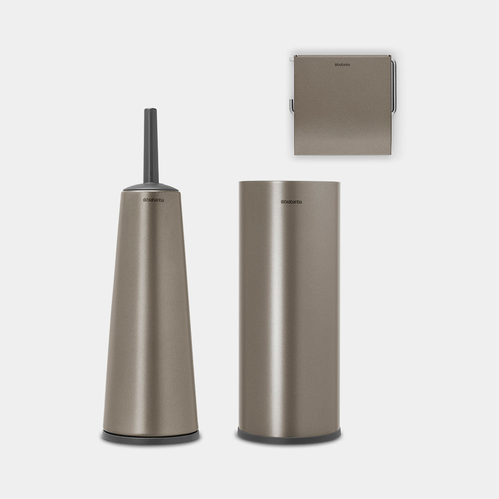 Toilet Accessory Set - Various Colours - The Organised Store