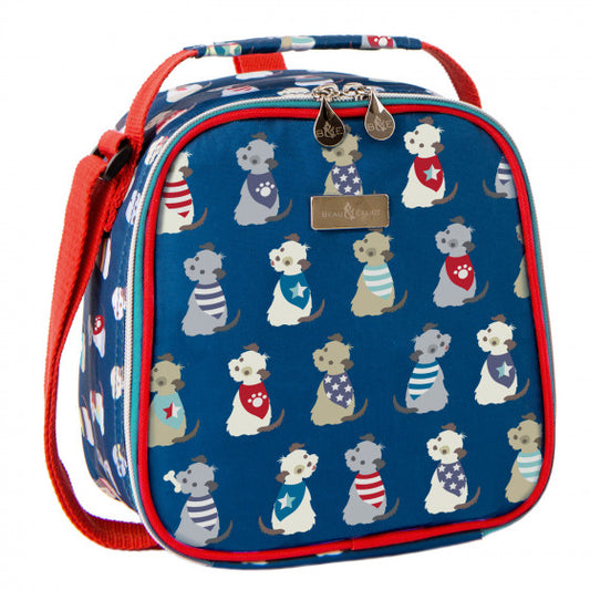 Beau & Elliot Kids Scruffy Puppy Lunch Bag