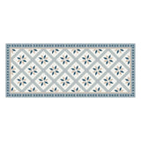 Blue and Grey Pattern Mat
