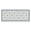 Blue and Grey Pattern Mat