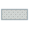 Blue and Grey Pattern Mat