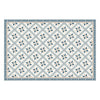 Blue and Grey Pattern Mat