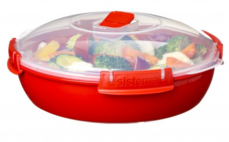 MICROWAVE Round Plate - The Organised Store